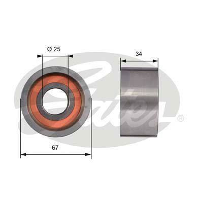 GATES T41178 Triger Gergi Rulmani Fiat Ducato 2.5d 2.5tdi 2.8d 2.8tdi 2.8jtd Peugeot Boxer Citroen Jumper 2.8hdi Renault Master 2.8dti S9w 2.5d S8u